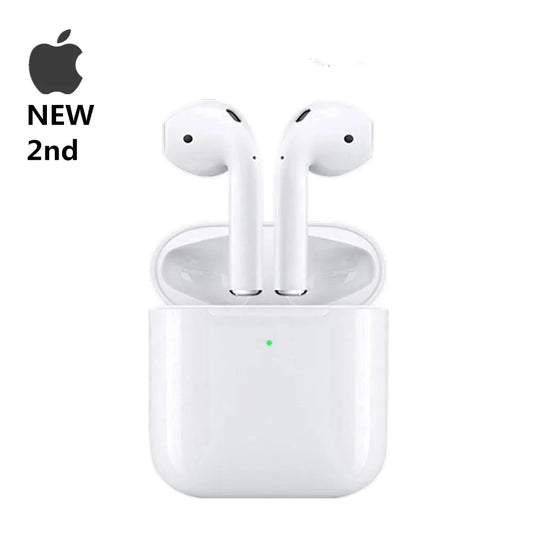 Apple AirPods 2nd Generation True Wireless Bluetooth Earphones with Wireless Charging Box H1 Chip 100% Original NEW, for IPhone