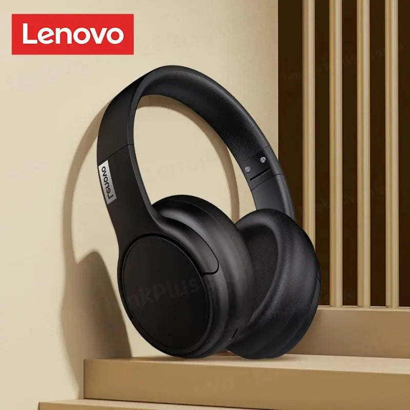 **Lenovo TH20 – Wireless Bluetooth 5.3 Headphones with Dual Mode, Foldable for Sports, Music & Gaming! 🎧**