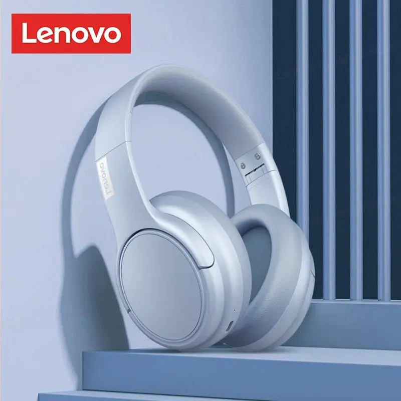 **Lenovo TH20 – Wireless Bluetooth 5.3 Headphones with Dual Mode, Foldable for Sports, Music & Gaming! 🎧**