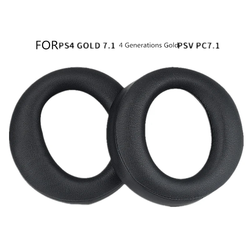 4 Generation Earpads with For Sony PlayStation 4 Gold Wireless PS4 7.1 CUHYA0080 Headphones pads Headset Ear Cushions Cover Cups