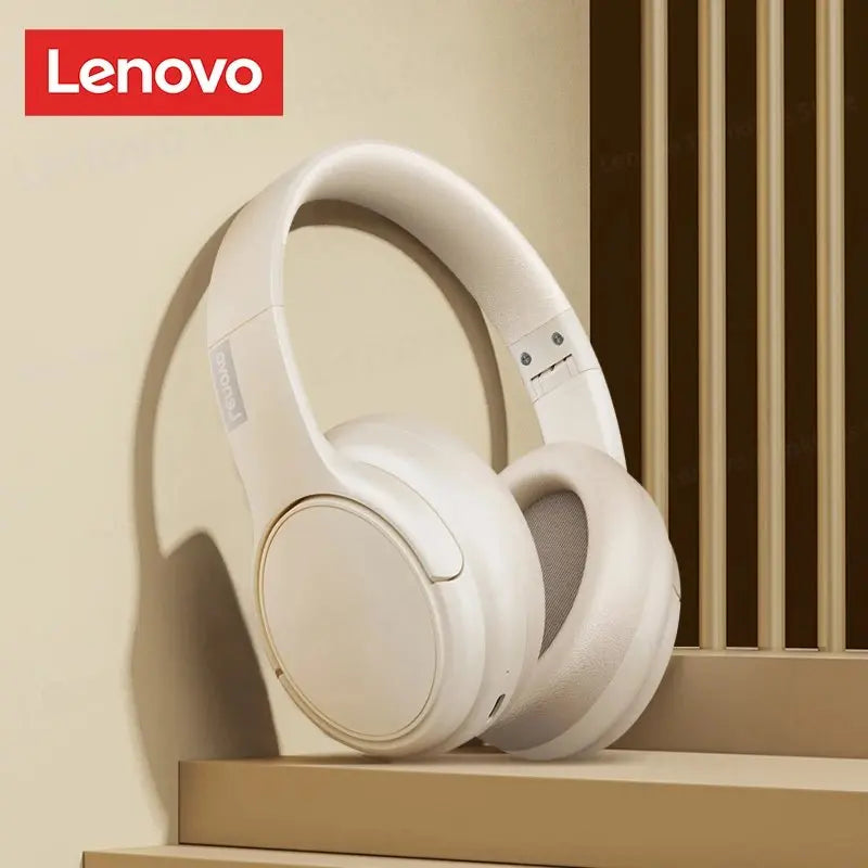 **Lenovo TH20 – Wireless Bluetooth 5.3 Headphones with Dual Mode, Foldable for Sports, Music & Gaming! 🎧**