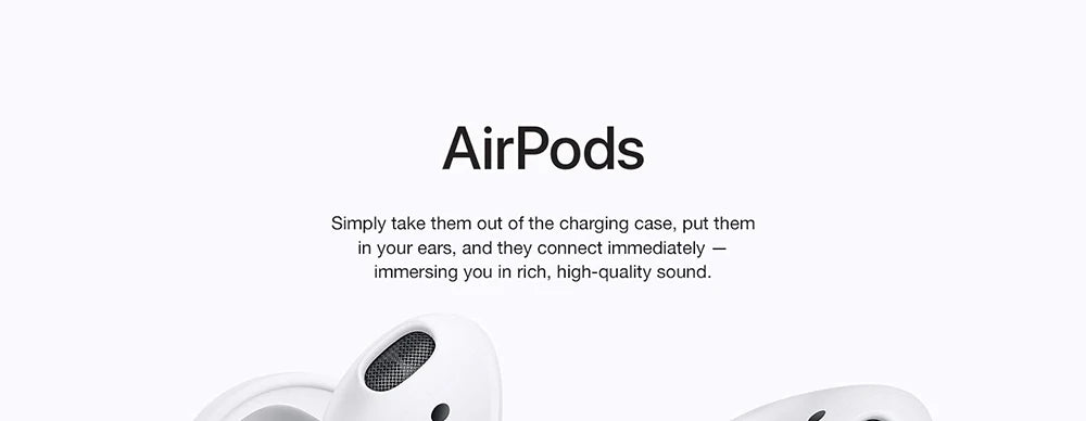 Apple AirPods 2nd Generation True Wireless Bluetooth Earphones with Wireless Charging Box H1 Chip 100% Original NEW, for IPhone